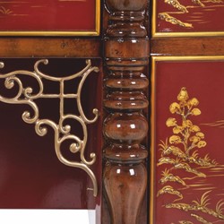 Casa Padrino consolle barocco di lusso in stile asiatico 145 cm - Mobili barocchi