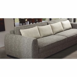 Casa Padrino canapé de luxe gris / noir 337 cm - Meubles de salon et d'hôtel de luxe