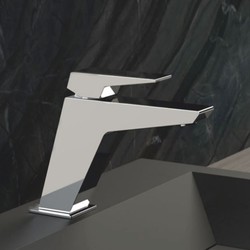 Casa Padrino rubinetto per lavabo di lusso cromo A. 14,3 cm - Accessori da bagno - Fatto in Italia
