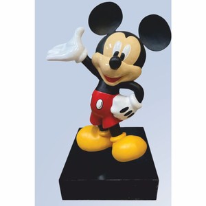 Casa Padrino Decorative Figure Colorful / Black H. 68 cm - Cartoon Decorative Sculpture Casa Padrino Decorative Figure Colorful / Black H. 68 cm - Cartoon Decorative Sculpture