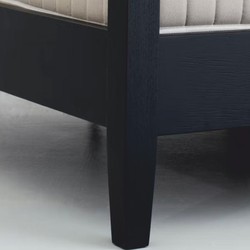 Casa Padrino cama con dosel de estilo campestre negro - Varios Tamaños - Muebles de dormitorio Casa Padrino cama con dosel de estilo campestre negro - Varios Tamaños - Muebles de dormitorio