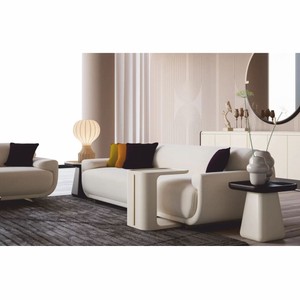 Casa Padrino Luxus Beistelltisch Creme H. 51 cm - Wohnzimmer & Hotel Möbel