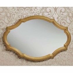Casa Padrino luxury baroque mirror gold 128 cm - Baroque furniture - Made in Italy