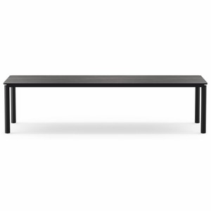 Casa Padrino Mesa de Comedor de Lujo Negro 300 cm - Muebles de Comedor de Lujo