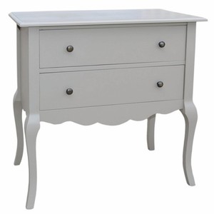Casa Padrino Cómoda Barroco con 2 Cajones Gris 80 cm - Muebles Barrocos Casa Padrino Cómoda Barroco con 2 Cajones Gris 80 cm - Muebles Barrocos