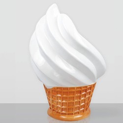 Eisdielenmöbel Set Weiß Beige