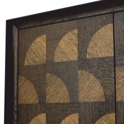 Casa Padrino armoire de luxe 2 portes marron H. 170 cm - Meubles de luxe