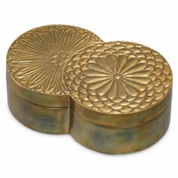 Casa Padrino catola portaoggetti di lusso ottone antico 28 cm - Accessori di lusso