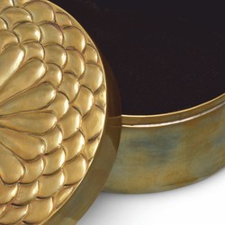 Casa Padrino catola portaoggetti di lusso ottone antico 28 cm - Accessori di lusso