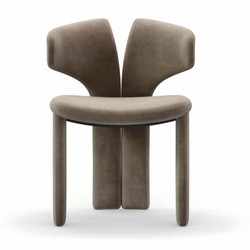 Casa Padrino chaise de salle à manger de luxe marron H. 76 cm - Meubles de salle à manger de luxe