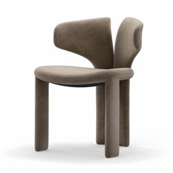 Casa Padrino chaise de salle à manger de luxe marron H. 76 cm - Meubles de salle à manger de luxe
