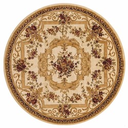 Casa Padrino Tapis de Salon Baroque de Luxe Crème / Beige - Différentes Tailles