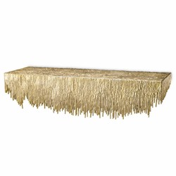 Casa Padrino console murale de luxe or 100 cm - Mobilier design de luxe