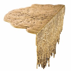 Casa Padrino Luxury Tabletop Decorative Object Gold 45 cm - Luxury Designer Decoration