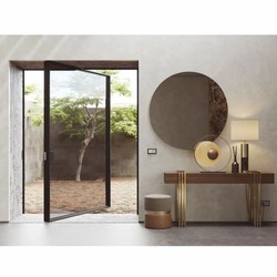 Casa Padrino Sgabello di Lusso Bianco / Grigio / Ottone / Marrone Ø 40 x A. 45 cm - Mobili per hotel