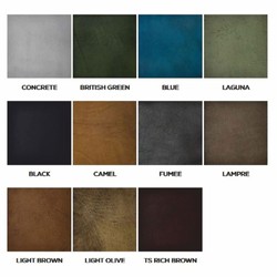Casa Padrino fauteuil Chesterfield de luxe en cuir vert foncé / noir - Meubles de salon en cuir véritable