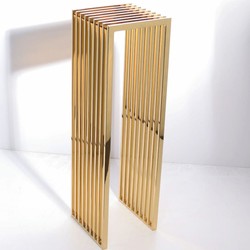 Casa Padrino colonne de luxe en métal or H. 120 cm - Mobilier de luxe en métal