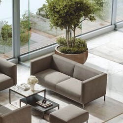 Casa Padrino canapé de luxe gris / noir 180 cm - Meubles de salon et d'hôtel Casa Padrino canapé de luxe gris / noir 180 cm - Meubles de salon et d'hôtel