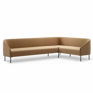 Casa Padrino Luxury Corner Sofa Brown / Black 300 x 200 cm - Living Room & Hotel Furniture