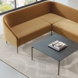 Luxus Wohnzimmer Hotel Ecksofa Braun Schwarz