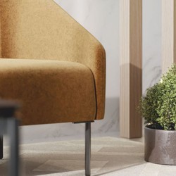 Luxus Wohnzimmer Hotel Ecksofa Braun Schwarz