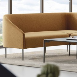 Luxus Wohnzimmer Hotel Ecksofa Braun Schwarz