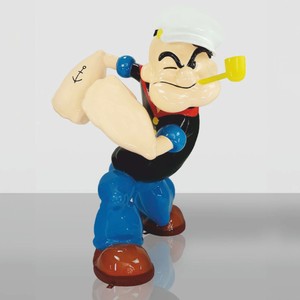 Casa Padrino scultura decorativa da giardino XXL multicolore A. 160 cm - Grande figura decorativa