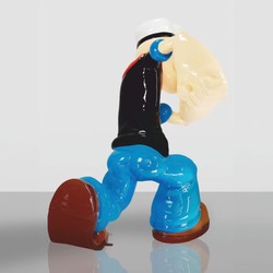 XXL Garten Deko Skulptur Figur Bunt