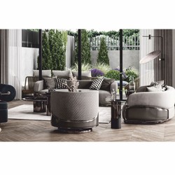 Casa Padrino Luxury Side Table with Glass Top Bronze / Dark Gray H. 50 cm - Luxury Furniture