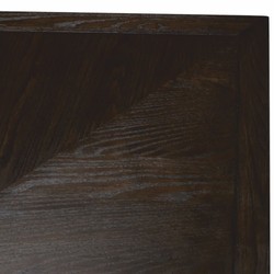 Casa Padrino table à manger de luxe marron foncé / laiton antique 150 cm - Meubles de salle à manger