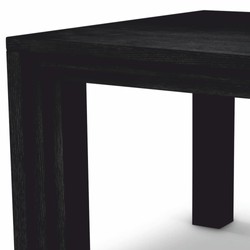 Casa Padrino table de salle à manger de luxe noir 230 cm - Meubles de salle à manger de luxe