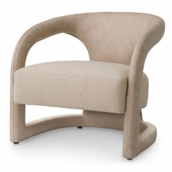 Casa Padrino Luxury Living Room & Hotel Armchair Beige - Luxury Living Room Furniture