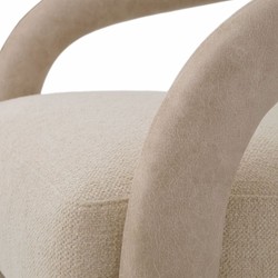 Casa Padrino Luxury Living Room & Hotel Armchair Beige - Luxury Living Room Furniture