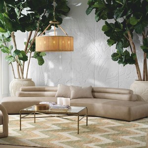 Casa Padrino Luxus Sofa Beige / Schwarz 399 cm - Luxus Hotel Möbel