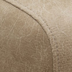 Gebogenes Luxus Wohnzimmer Hotel Büro Sofa Beige Schwarz
