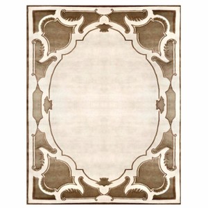 Casa Padrino Tappeto da Soggiorno Barocco di Lusso Beige / Marrone - Varie Misure