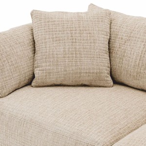 Casa Padrino Luxus Sofa Creme 234 cm - Wohnzimmer & Hotel Möbel
