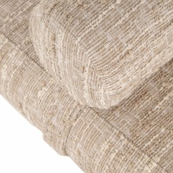 Luxus Bank Sitzbank Beige Braun