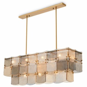 Casa Padrino lustre de luxe en laiton antique 127 cm - Qualité de luxe
