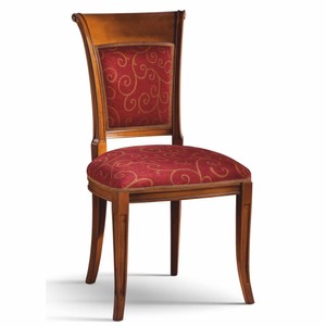 Luxus Barock Esszimmer Stuhl Bordeauxrot Braun