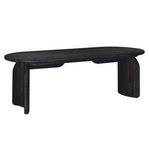 Casa Padrino Mesa de Comedor de Lujo de Roble Negro 235 cm - Muebles de Comedor