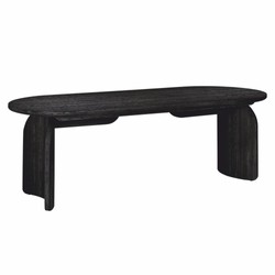 Casa Padrino Mesa de Comedor de Lujo de Roble Negro 235 cm - Muebles de Comedor