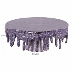 Casa Padrino Plato para Tartas de Lujo Lavanda Ø 24,5 cm - Accesorios para Hoteles y Restaurantes