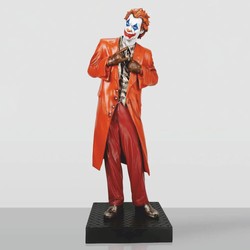 XXL Deko Skulptur Figur Bunt Schwarz