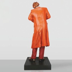 XXL Deko Skulptur Figur Bunt Schwarz