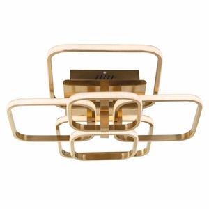 Casa Padrino Luxus LED Deckenleuchte Gold 69 cm - Luxus LED Leuchten