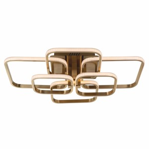 Casa Padrino Luxus LED Deckenleuchte Gold 69 cm - Luxus LED Leuchten