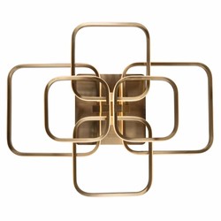 Casa Padrino Luxury LED Ceiling Light Gold 69 cm - Luxury LED Lighting