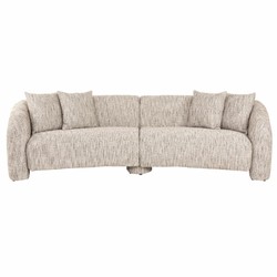 Casa Padrino Luxury Sofa Natural 285 cm - Living Room & Hotel Furniture