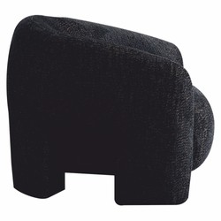 Casa Padrino Luxury Living Room & Hotel Armchair Black 100 cm - Luxury Furniture